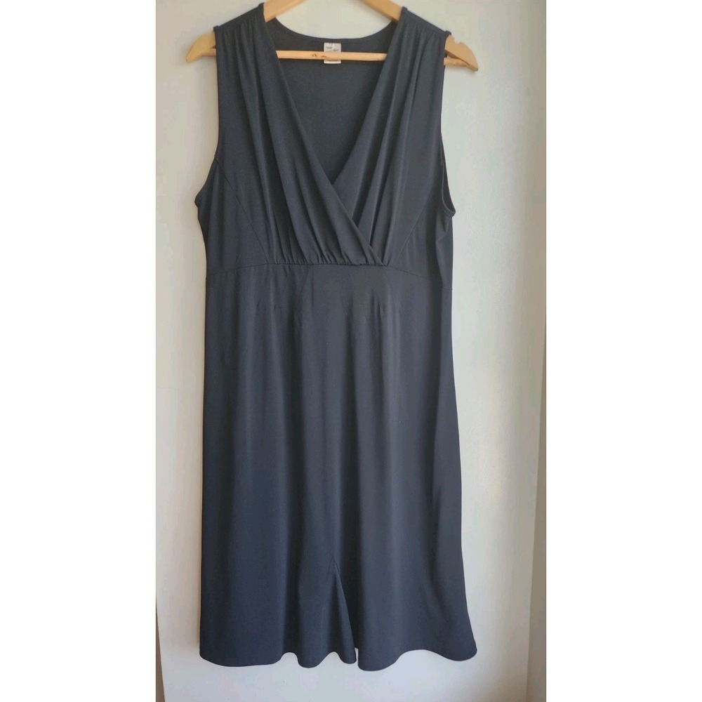 Old Navy Women's Dress Black Size XL Sleeveless Knee Length